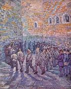 Vincent Van Gogh The Round of the Prisoners Germany oil painting artist
